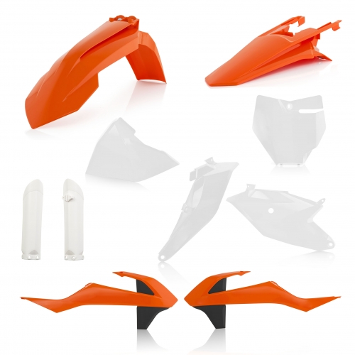 KIT PLÁSTICOS COMPLETO ACERBIS KTM SX 85 2018 COR ORIGINAL